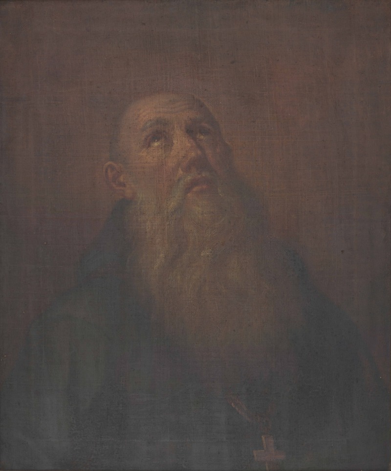 Valentinas Vankavičius (Walenty Wańkowicz) (?). „Šv. Benediktas“. Vilnius, XIX a. I p. Drobė, aliejus; 56 x 66,5 cm. Seserų benediktinių abatija Žarnoviece, be inv. nr. Fot. Zofia Grunt, Joanna Szmit 